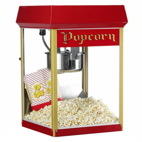 Popcornmaskine "alm." inkl. forbrug til 30