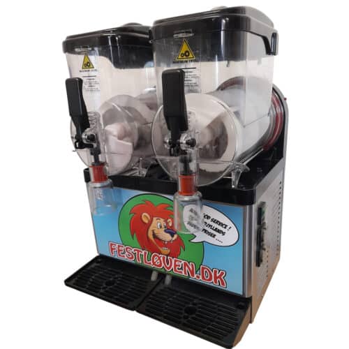 Slush Ice-maskine 2 x 5L - uden saft