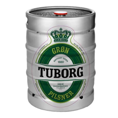 Billigt tuborg og carlsberg fadøl. Lej det hos Festløven i Nordjylland